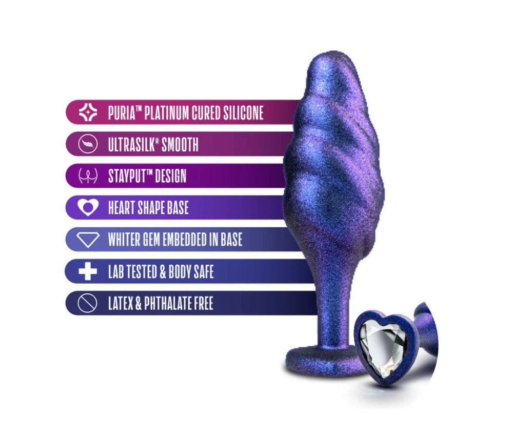 Anal Adventures Matrix Bumped Bling Plug