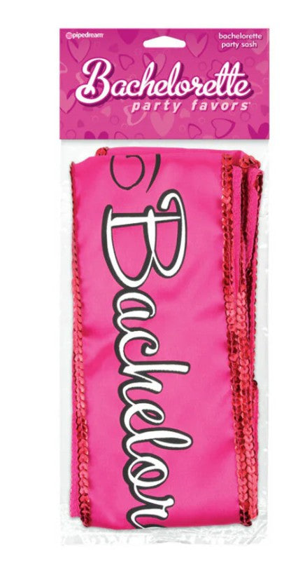 Bachelorette Party Sash Pink