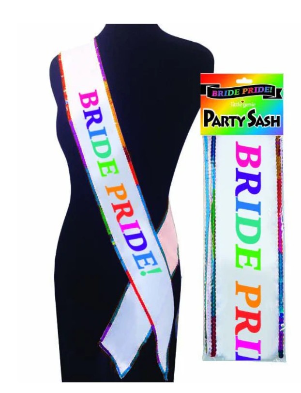 Bride Pride Sash