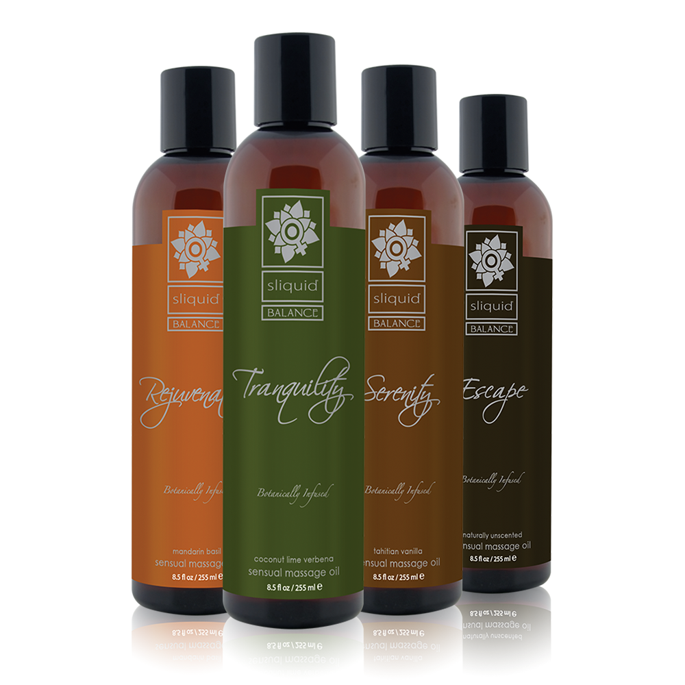 Sliquid Organics Balance Massage Oil 8.5oz