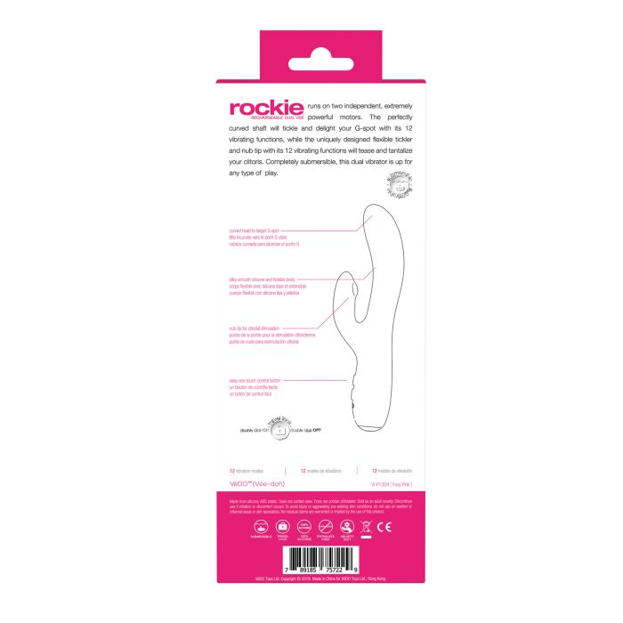 Rockie Rechargable Dual Vibe