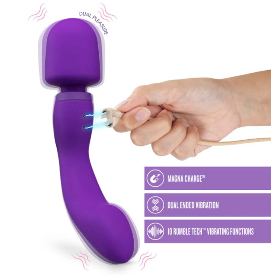 Rechargeable Silicone Wand with Skin Sense Technology