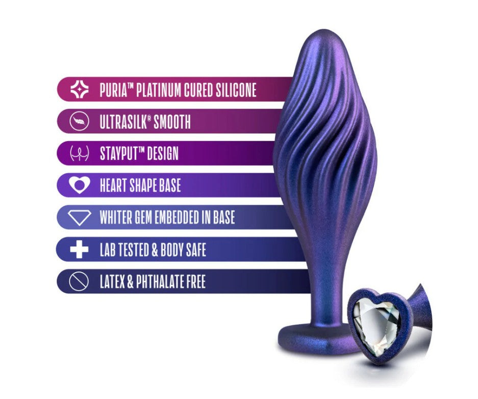 Anal Adventures Matrix Swirling Bling Plug