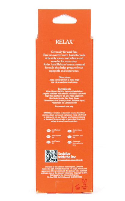 Relax Anal Relaxer