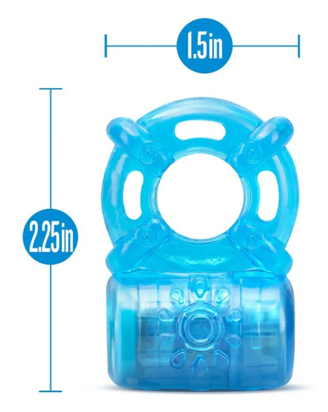 Rechargeable 5 Function Vibrating C-Ring